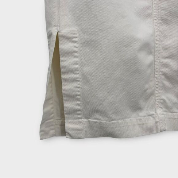 7 For All Mankind A-Line Above Knee Skirt in Bone Women’s Size 26 - Picture 7 of 9